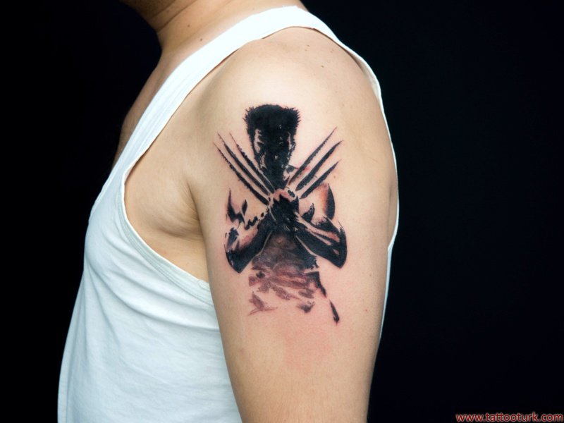 wolwerin dövmesi wolwerine tattoo ankara madline dövme
