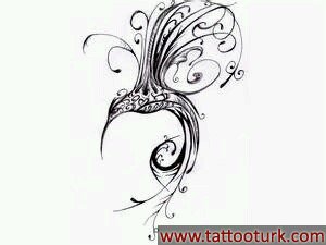 kuş güzel dövme modelleri dövme desenleri tattoo desing